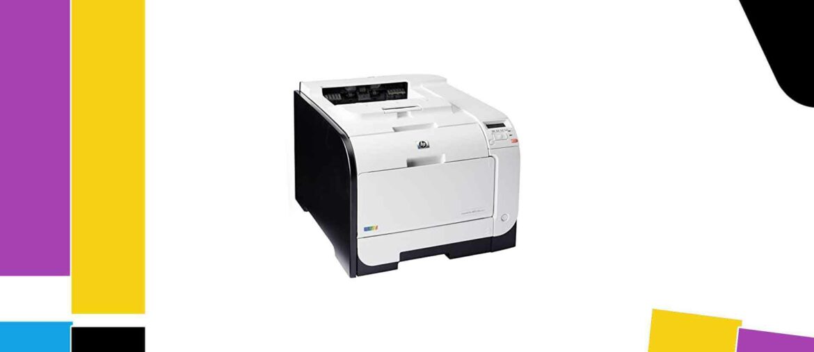 HP LaserJet Pro 400 Color M451Dn Printer Manual